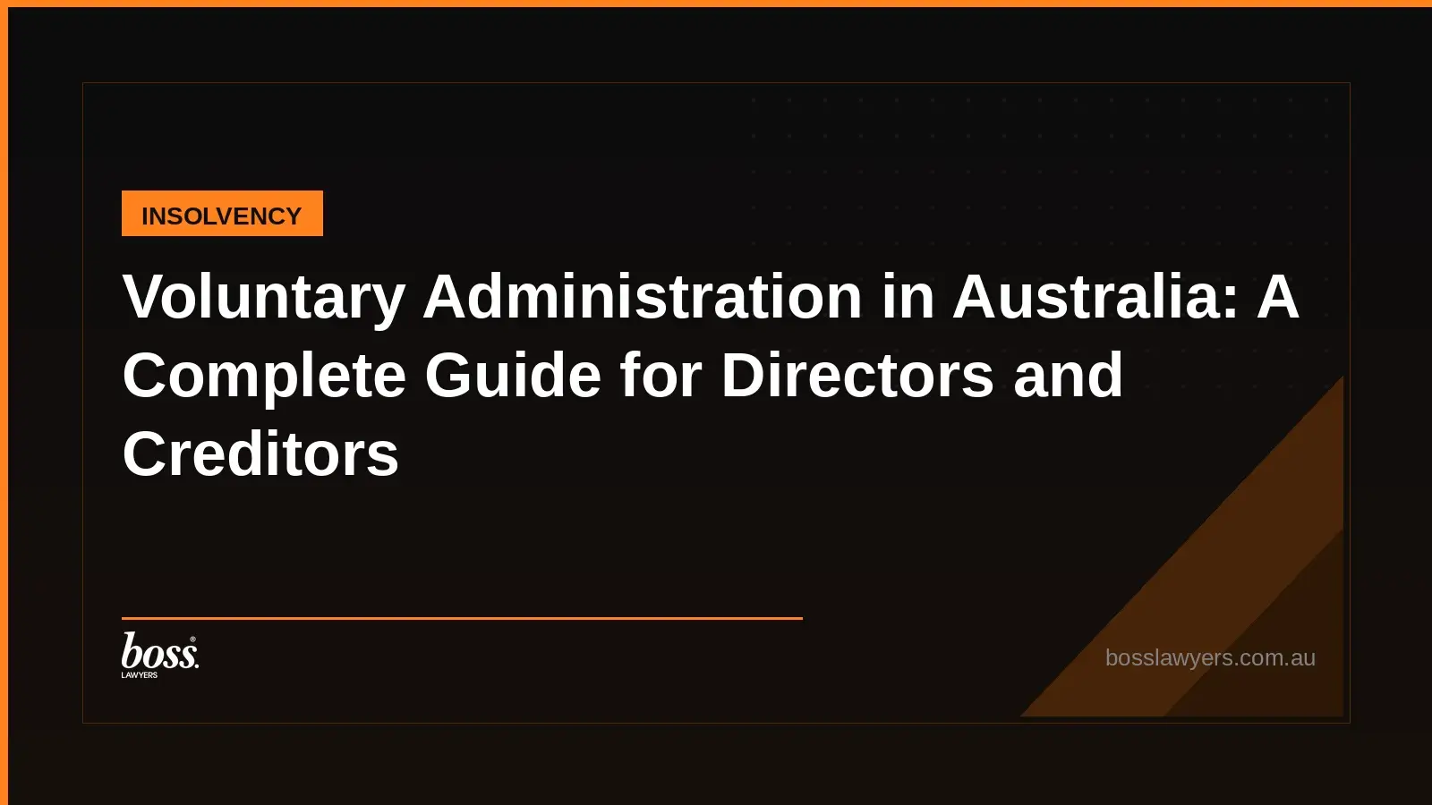 Voluntary Administration in Australia A Complete Guide for Directors and Creditors