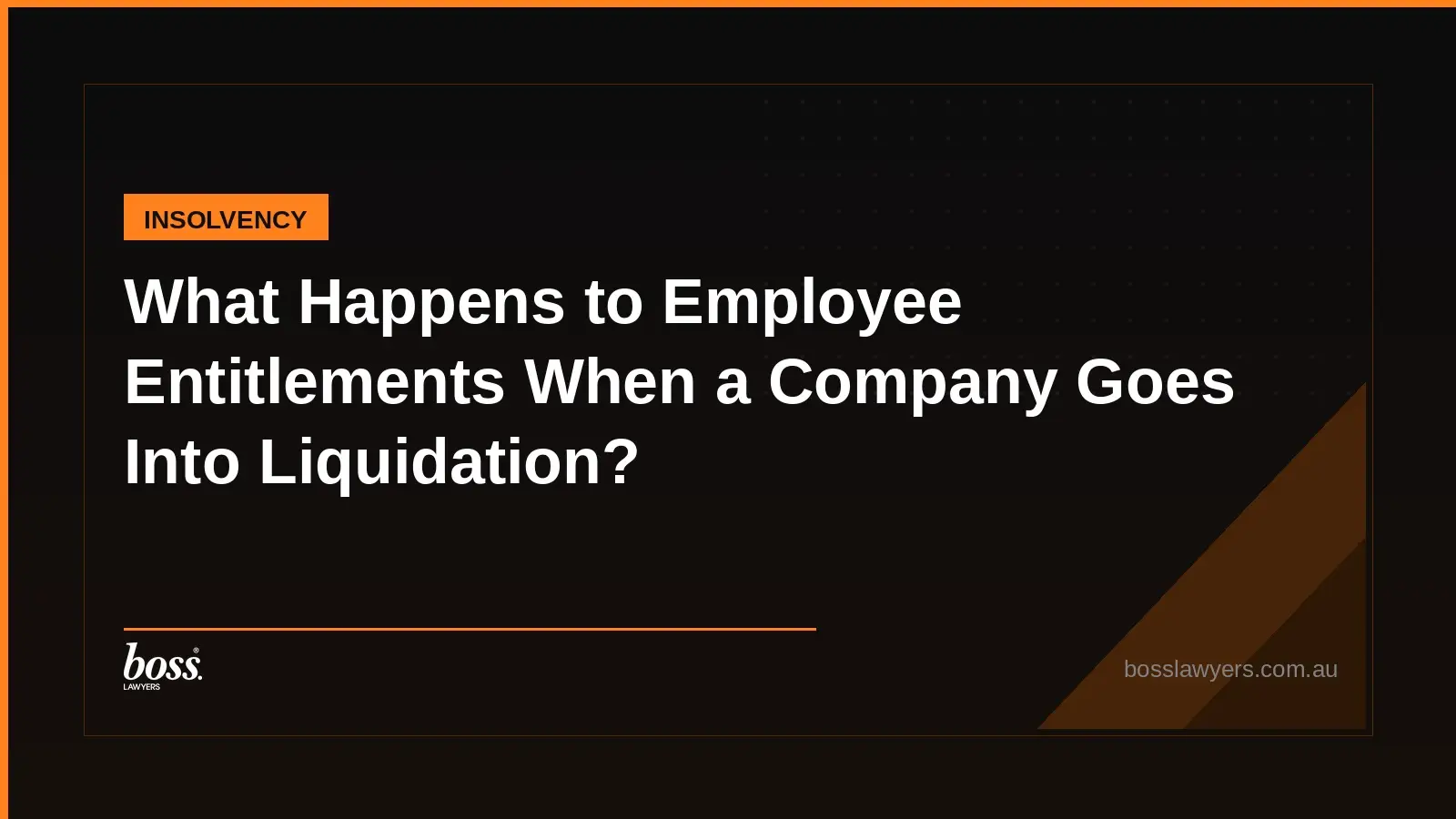 What Happens to Employee Entitlements When a Company Goes Into Liquidation